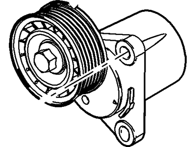 Mercury Mariner Timing Belt Idler Pulley - 6E5Z-6A228-BA