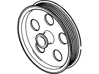 Ford 1S7Z-3A733-A Pulley