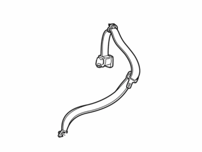 Ford XW4Z-54611B69-AAA Seat Belt Assembly