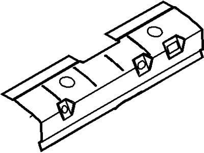 Ford F81Z-26513A16-AA Rail Assembly - Roof - Side