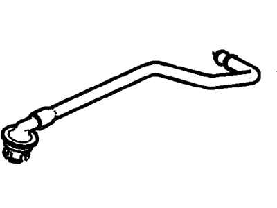 Mercury Crankcase Breather Hose - 3F1Z-6758-CA