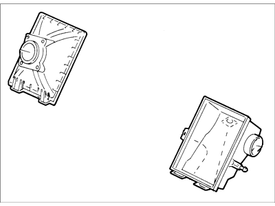 2002 Ford Taurus Air Filter Box - YF1Z-9600-AA