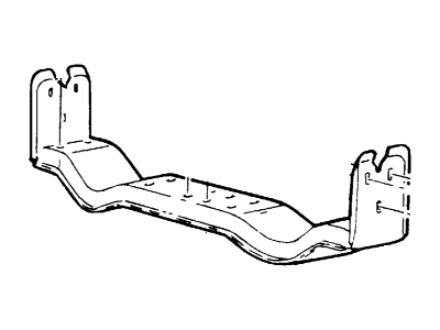 2000 Ford Excursion Motor And Transmission Mount - YC3Z-6A023-BA