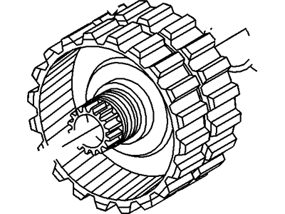 Ford F8RZ-7G120-AB Hub Assembly