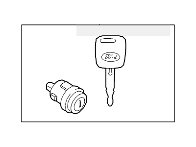 2006 Ford Escape Door Lock - 5L8Z-7821991-AA