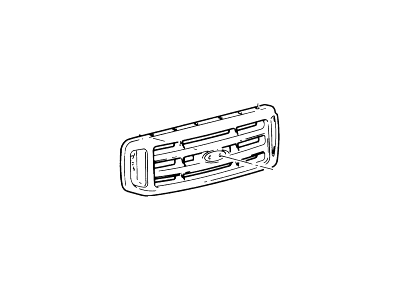 2002 Ford Excursion Grille - 1C7Z-8200-BAB