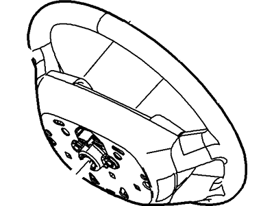 2008 Ford Taurus Steering Wheel - 8G1Z-3600-AB