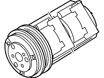 Ford Explorer Sport Trac A/C Compressor - F77Z-19V703-AARM