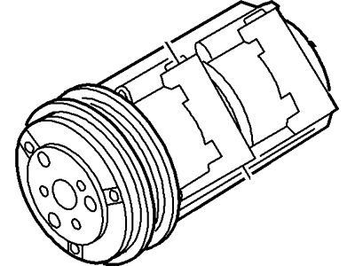 2002 Ford Mustang A/C Compressor - F77Z-19V703-AARM