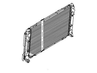 Ford 8L8Z-8005-C Radiator Assembly