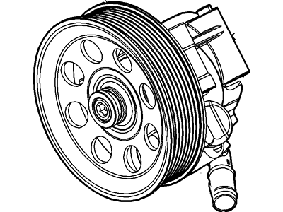 Ford BC3Z-3A696-C Pump Assy - Power Steering