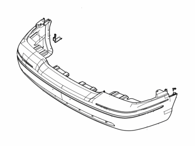 2011 Ford Crown Victoria Bumper - 6W7Z-17D957-ACP