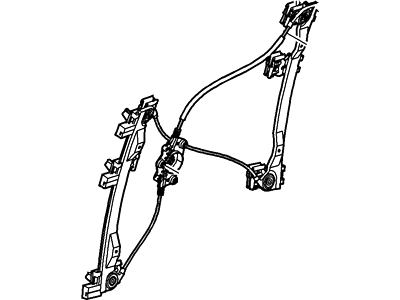 Ford 8E5Z-5423200-A Regulator - Window - Less Motor