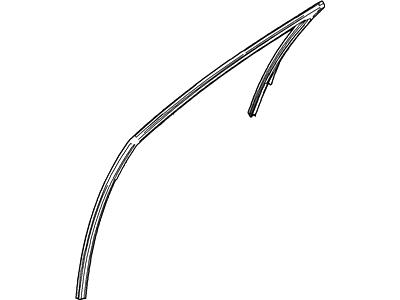 Mercury Milan Window Run - AE5Z-5421596-A
