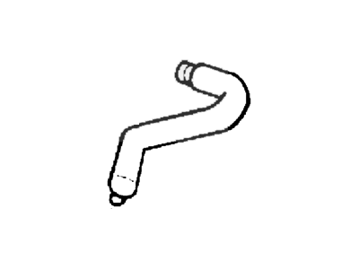 2002 Ford Windstar Crankcase Breather Hose - XF2Z-6758-AA