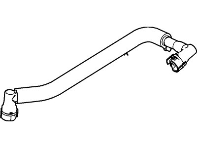 Ford 7C2Z-6A664-A Vent Hose