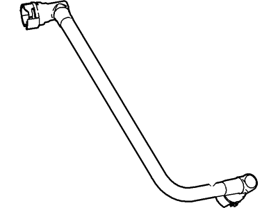 2006 Ford E-250 Crankcase Breather Hose - 5C2Z-6758-AA