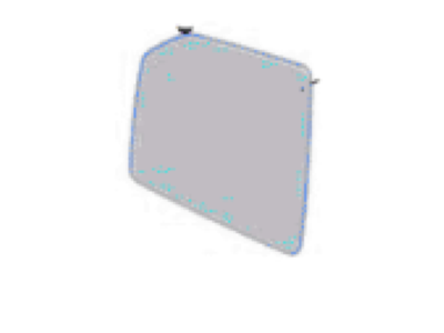 Ford FL3Z-17K707-AC Glass Assembly - Rear View Outer Mirror