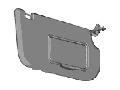 Ford CJ5Z-7804105-FB Sun Visor Assembly