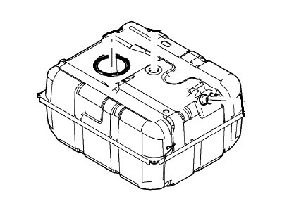 Ford E-350/E-350 Super Duty Fuel Tank - 9C2Z-9002-C