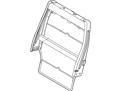 Ford BB5Z-78613A38-A Frame - Rear Seat Back Retaining