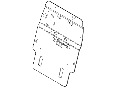 Ford BB5Z-7860508-D Panel Assembly - Back