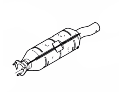 Ford GC2Z-5E212-A Catalytic Converter Assembly