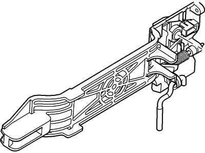 Ford 9T1Z-6126684-D Reinforcement