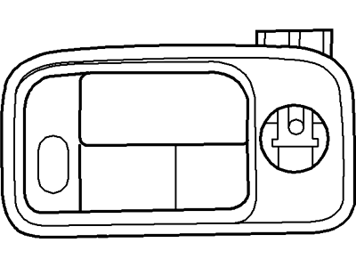 Ford 8A6Z-5806064-AA Catch Assembly