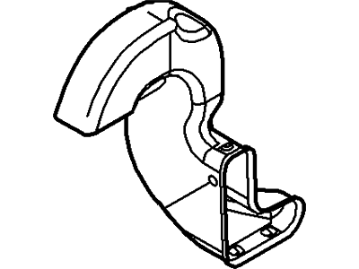 Ford 2T1Z-18491-A Duct - Heater Outlet