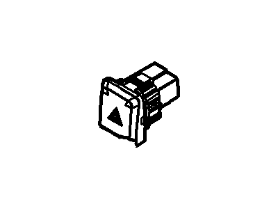 Mercury Milan Hazard Warning Switch - 9E5Z-13350-AA