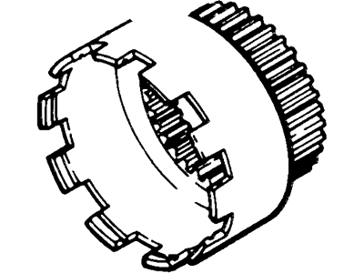 Ford D4ZZ7C498A Drum Brake