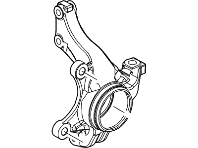 Ford 5L8Z-3K185-BA Front Wheel Knuckle