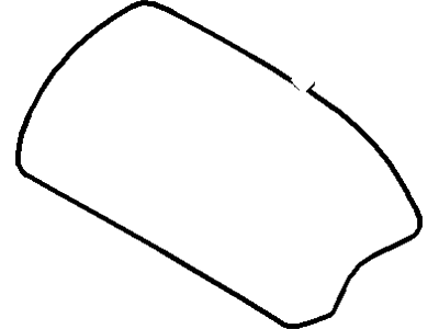 Ford 9S4Z-54501A04-BA Cover Assembly - Rear Seat Headrest