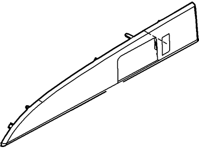 Ford BA1Z-78274A30-FA Panel - Door Trim - Upper