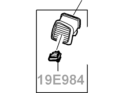 Ford XW4Z-19893-HAD Louvre Assembly - Vent Air