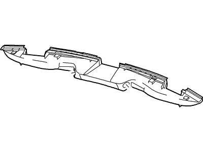 Ford XW4Z-18490-AA Nozzle - Demister