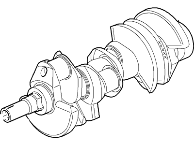 2001 Ford E-250 Crankshaft - 1L3Z-6303-AA