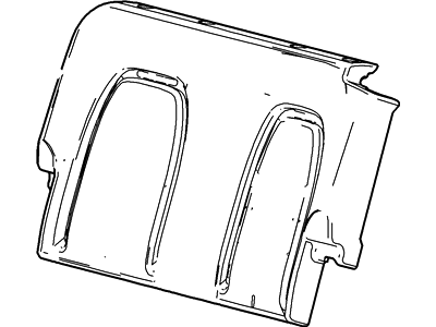 Ford 5L9Z-7866600-BAB Rear Seat Back Cover Assembly