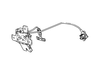 Ford 7E5Z-5443200-B Lock Assembly