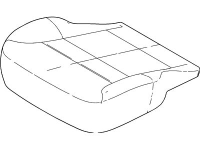 Ford 8T4Z-7862900-BB Seat Cushion Cover Assembly