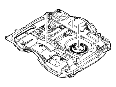 Ford 7T4Z-9002-A Fuel Tank Assembly