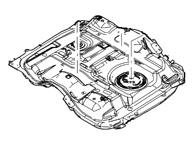 Ford Edge Fuel Tank - 7T4Z-9002-A