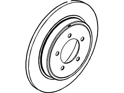 Ford 5U2Z-2V026-L Rotor Assembly