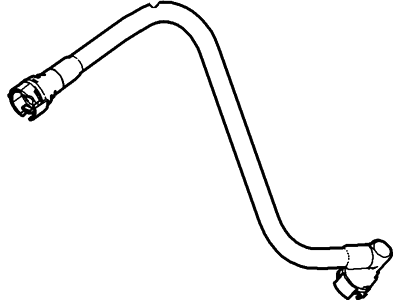 2004 Ford F-150 PCV Valve Hose - 4L3Z-6758-FA