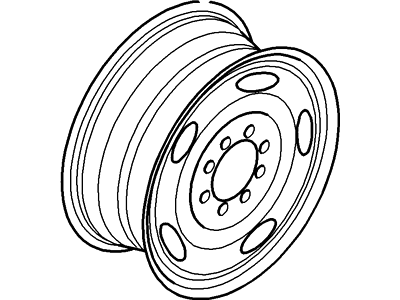 Ford F81Z-1015-BA Wheel Assembly