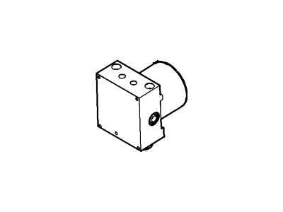 Ford 9L8Z-2C346-C Abs Control Module