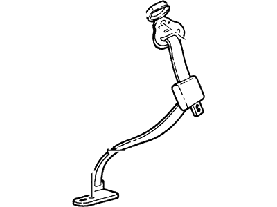Ford Taurus Seat Belt - YF1Z-74611B68-AAB