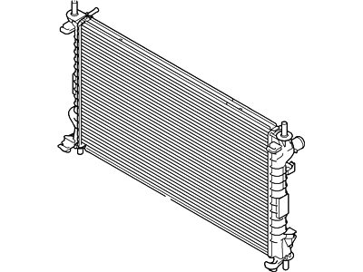 Ford 9T1Z-8005-B Radiator Assembly