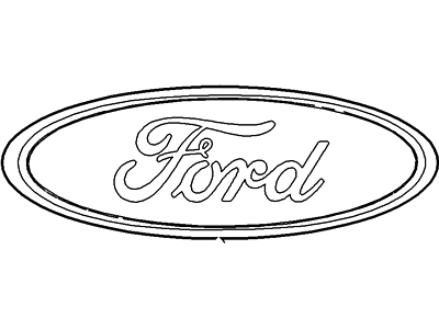 Ford F2TZ-9842528-A Tailgate Emblem